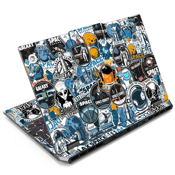 Lenovo LOQ Laptop Skin - Space Sticker Bomb