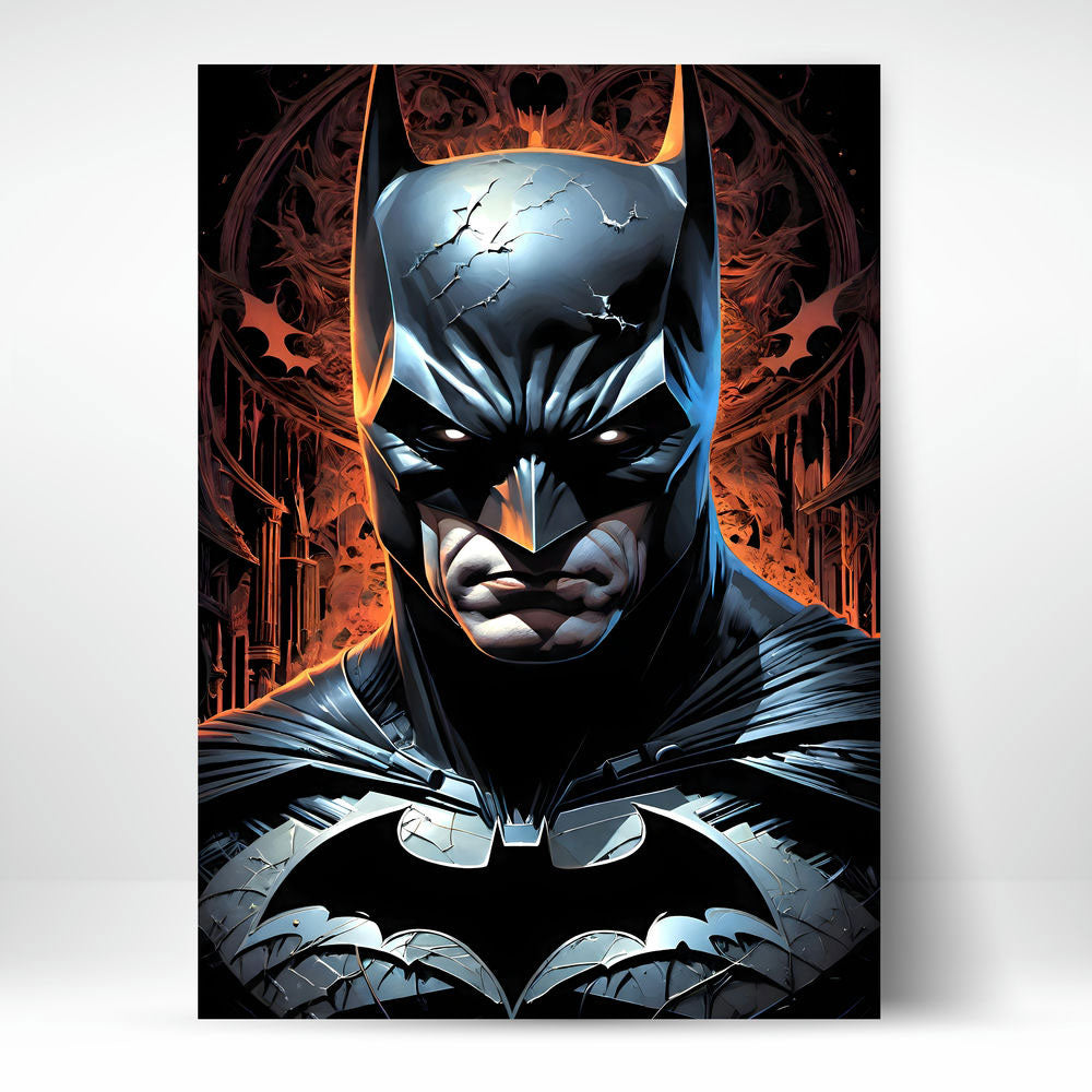 High-Quality Metal Posters - Superheroes Batman BAT04 | Vibrant Colors ...