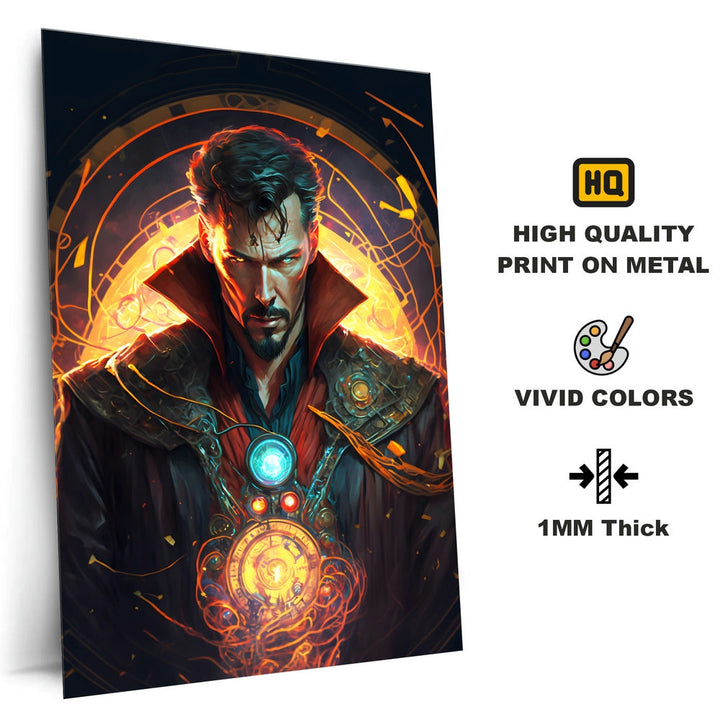 Metal Poster - Superhero Dr Strange DR05