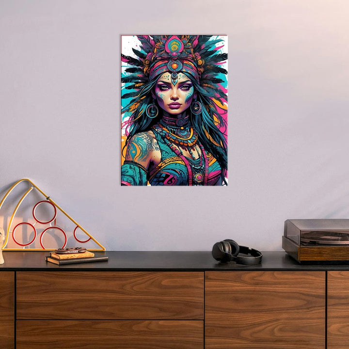 Metal Poster - Mystic Warrior