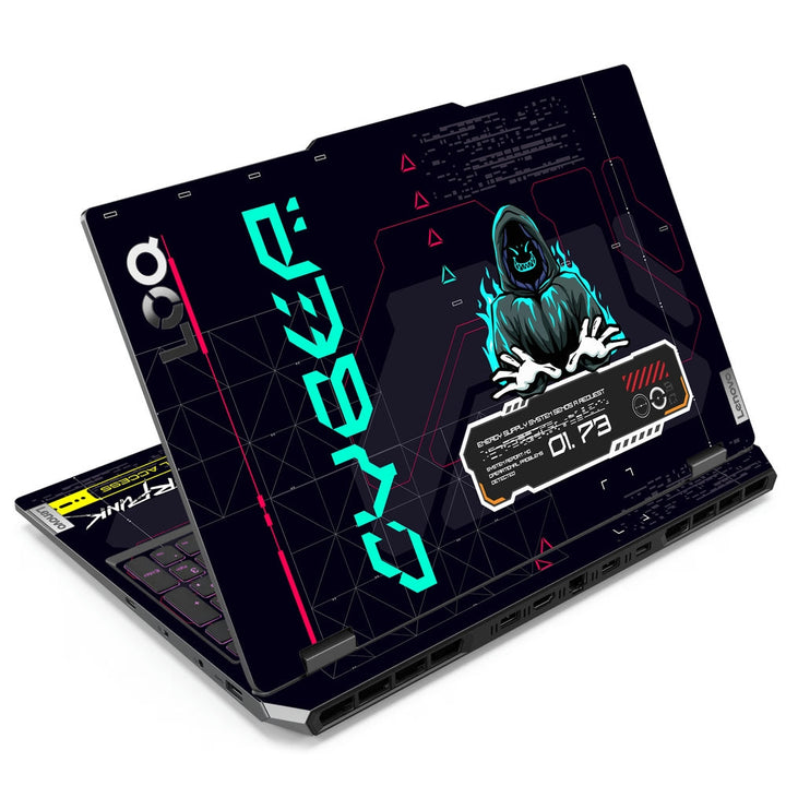 Lenovo LOQ Laptop Skin - Cyberpunk Cyber Sentinel