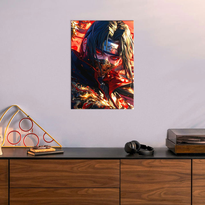 Metal Poster - Itachi Uchiha IU01