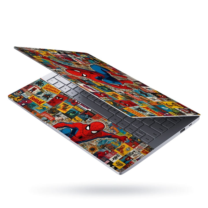 Laptop Skin - Spiderman Jump Collage