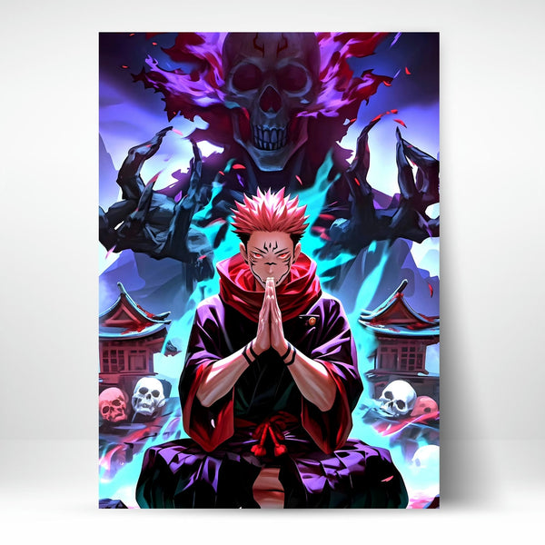 Metal Poster - Anime Sukuna SK16