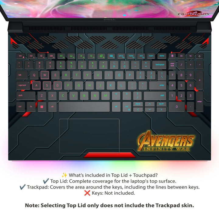 Dell Laptop Skin - Infinity Force