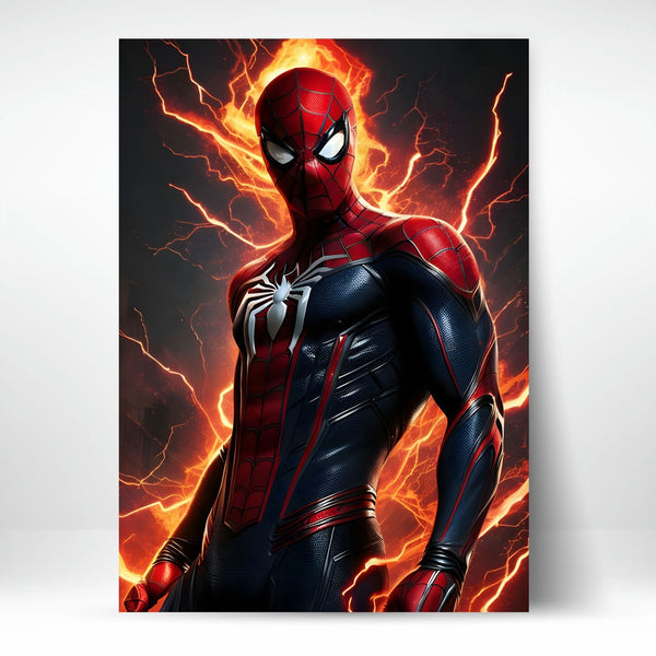 Metal Poster - Superhero Spiderman SM03