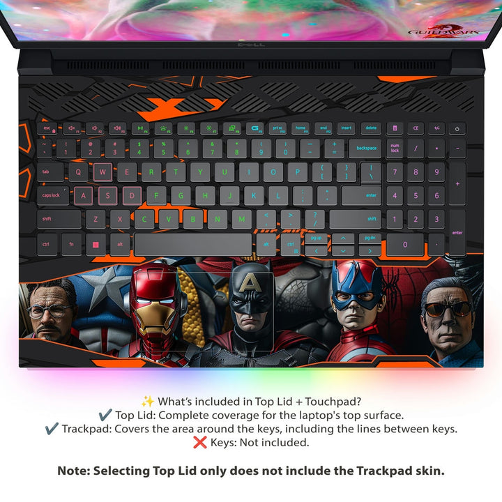 Dell Laptop Skin - Avengers Unleashed