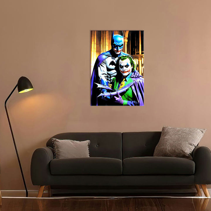 Metal Poster - Superheroes Batman Joker BATJ01