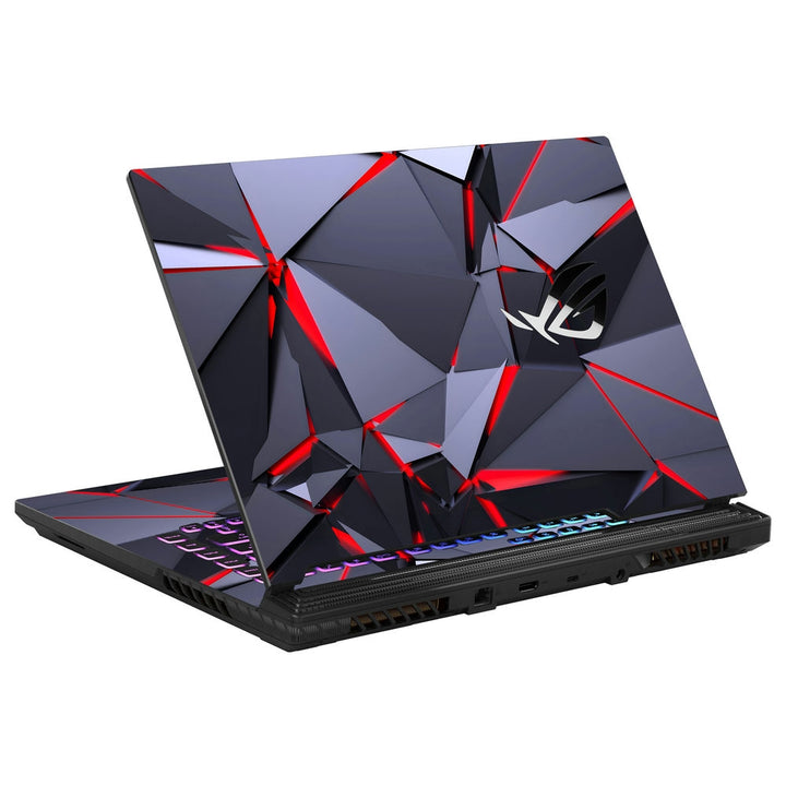 Asus Laptop Skin - Crimson Geometry