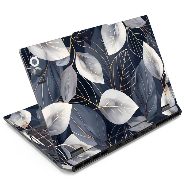 Lenovo LOQ Laptop Skin - Monochrome Leaves Nature Design