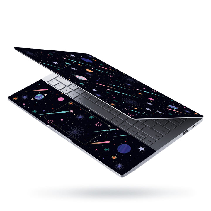 Laptop Skin - Galaxy Black