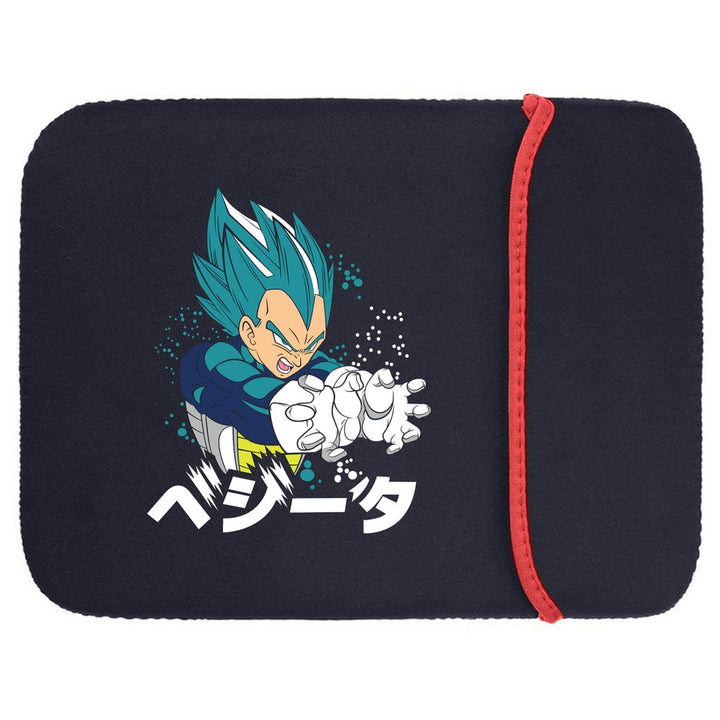 Printed Neoprene Reversible Laptop & Tablet Sleeve - Anime Dragon Ball DS12