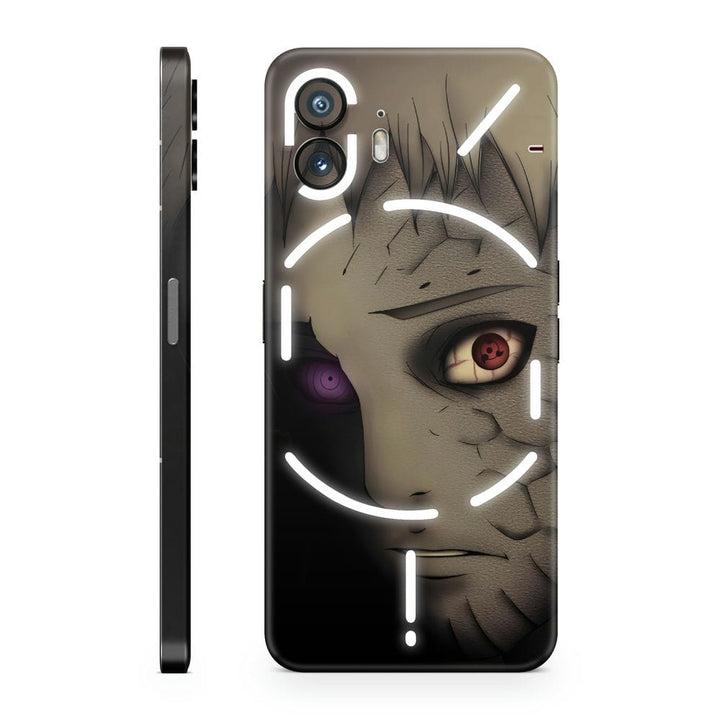 Mobile Skin Wrap - Anime Sad Ten Tails Jinchuuriki