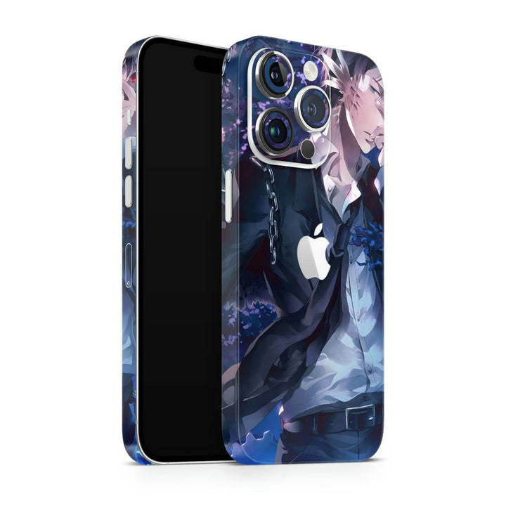 Mobile Skin Wrap - Anime Dark Angel Hide Face Design