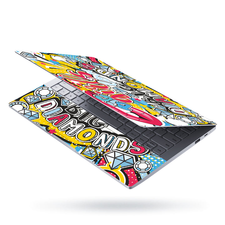 Laptop Skin - Big Girls Big Diamonds