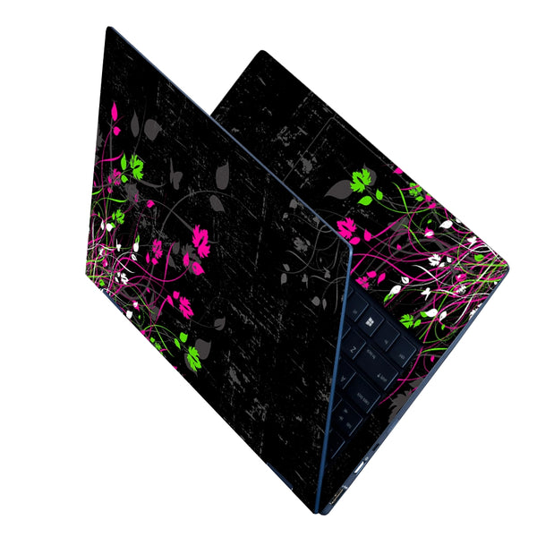 Laptop Skin - Floral Grunge