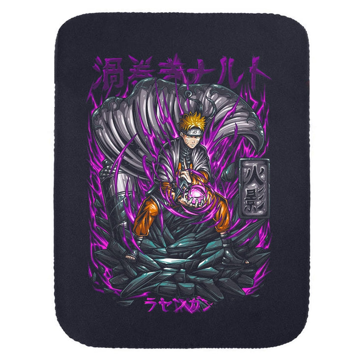 Printed Neoprene Reversible Laptop & Tablet Sleeve - Anime Legendary DS61