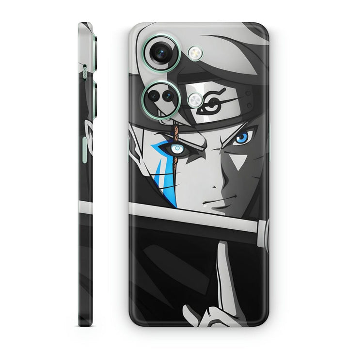 Mobile Skin Wrap - Anime Boruto Ninja Blue Eyes