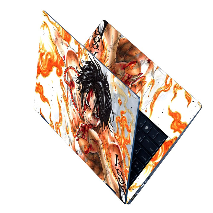 Laptop Skin - Fire Fist Ace One Piece