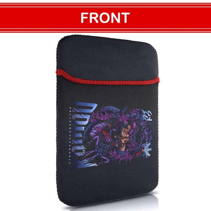 Printed Neoprene Reversible Laptop & Tablet Sleeve - Anime Legendary DS12