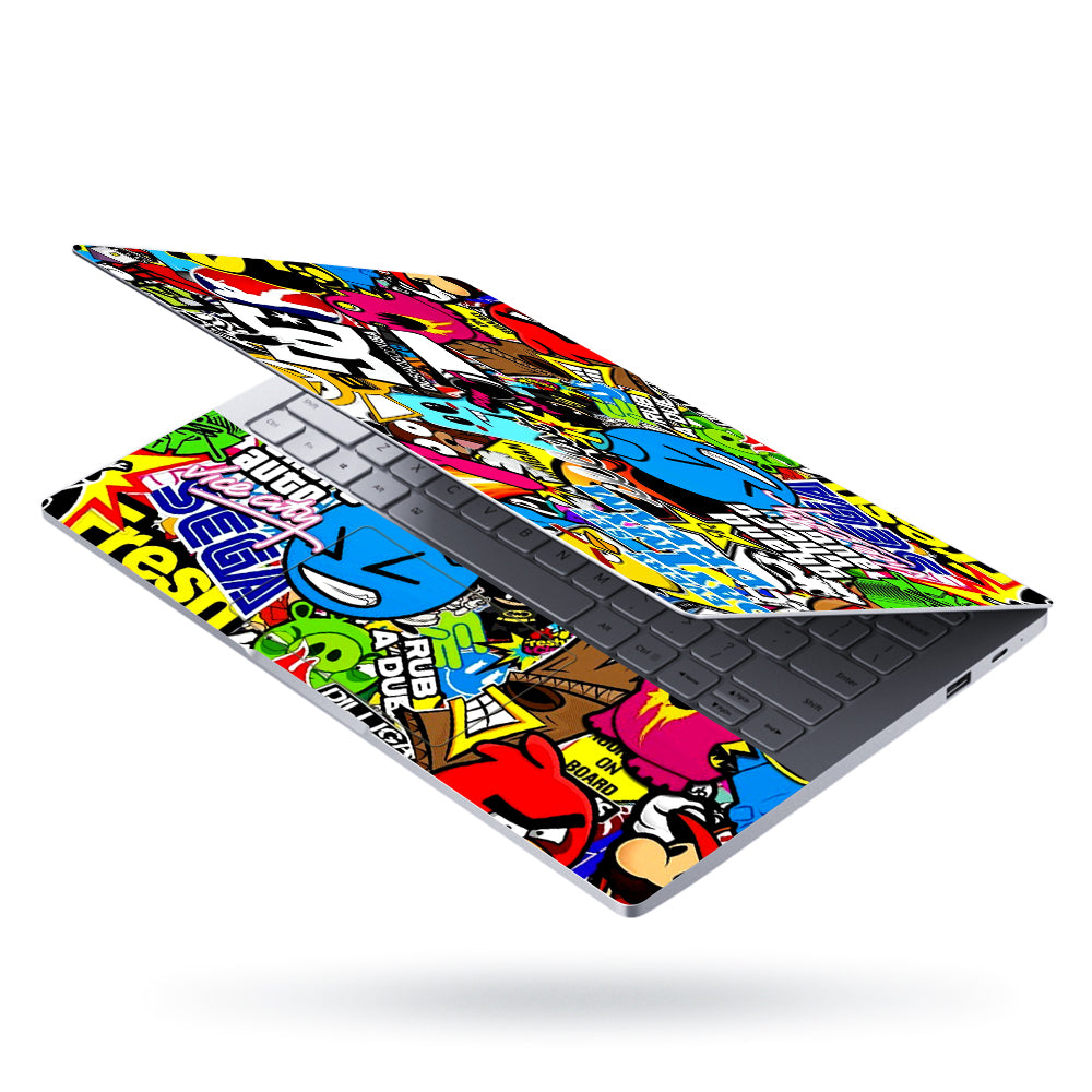 Shop Dg Sticker Bomb Laptop Skin 