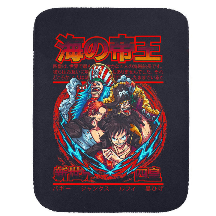 Printed Neoprene Reversible Laptop & Tablet Sleeve - Anime Legendary DS66