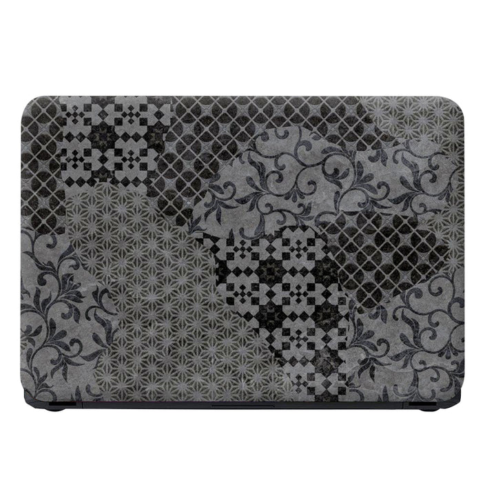 Laptop Skin - Grey Different Shapes