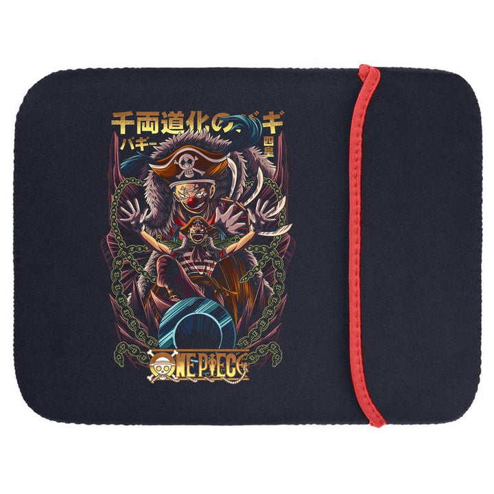 Printed Neoprene Reversible Laptop & Tablet Sleeve - Anime Legendary DS52