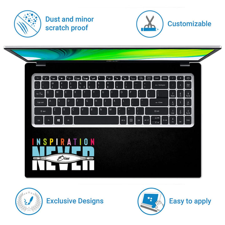 Laptop Skin - Inspiration Never Dies