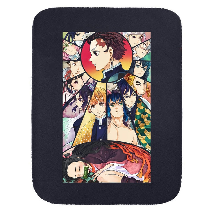 Printed Neoprene Reversible Laptop & Tablet Sleeve - Anime Legendary DS10