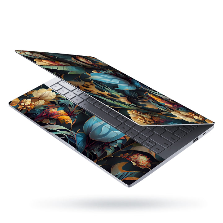 Laptop Skin - Modern Exotic Floral Jungle Pattern