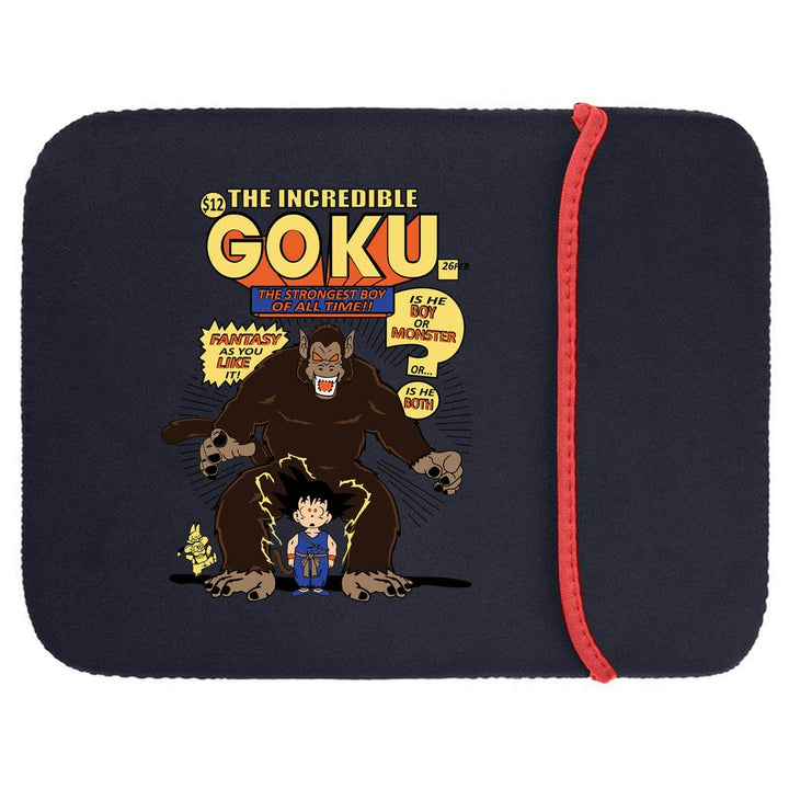 Printed Neoprene Reversible Laptop & Tablet Sleeve - Anime Dragon Ball DS29