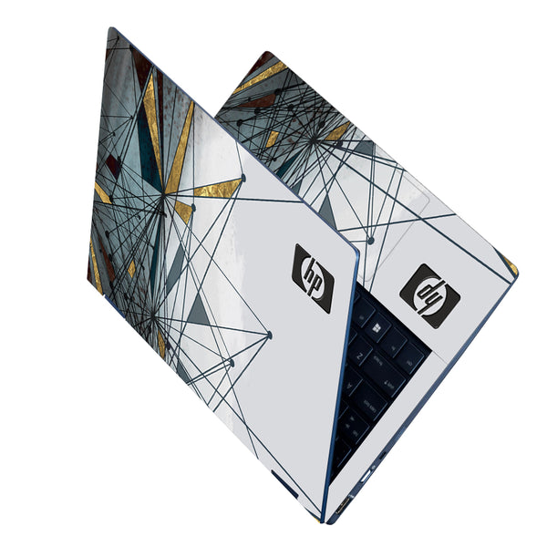 Laptop Skin - HP Logo Geometric Design