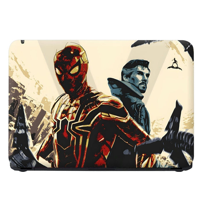 Laptop Skin - Spider Man And Dr Strange Art