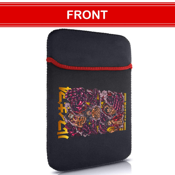 Printed Neoprene Reversible Laptop & Tablet Sleeve - Anime Legendary DS45