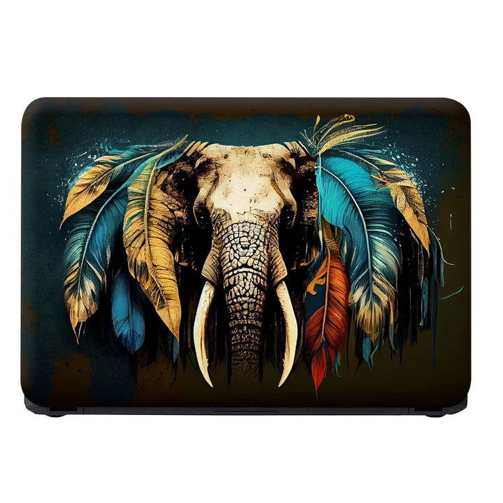 Laptop Skin - An Elephant With Feathers