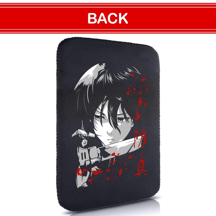 Printed Neoprene Reversible Laptop & Tablet Sleeve - Anime Attack on Titan DS21