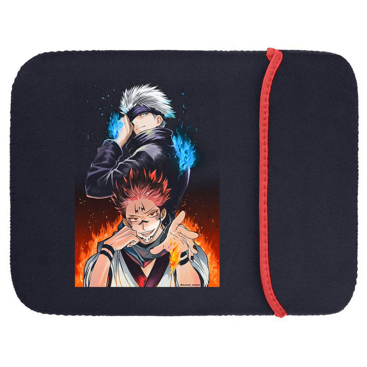 Printed Neoprene Reversible Laptop & Tablet Sleeve - Anime Legendary DS103