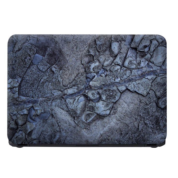 Laptop Skin - Black Grey Stone Texture