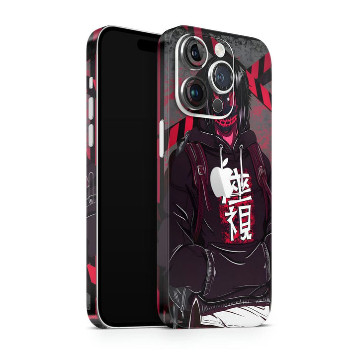 Mobile Skin Wrap - Anime Masked Guy