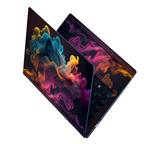 Laptop Skin - Colorful Smoke