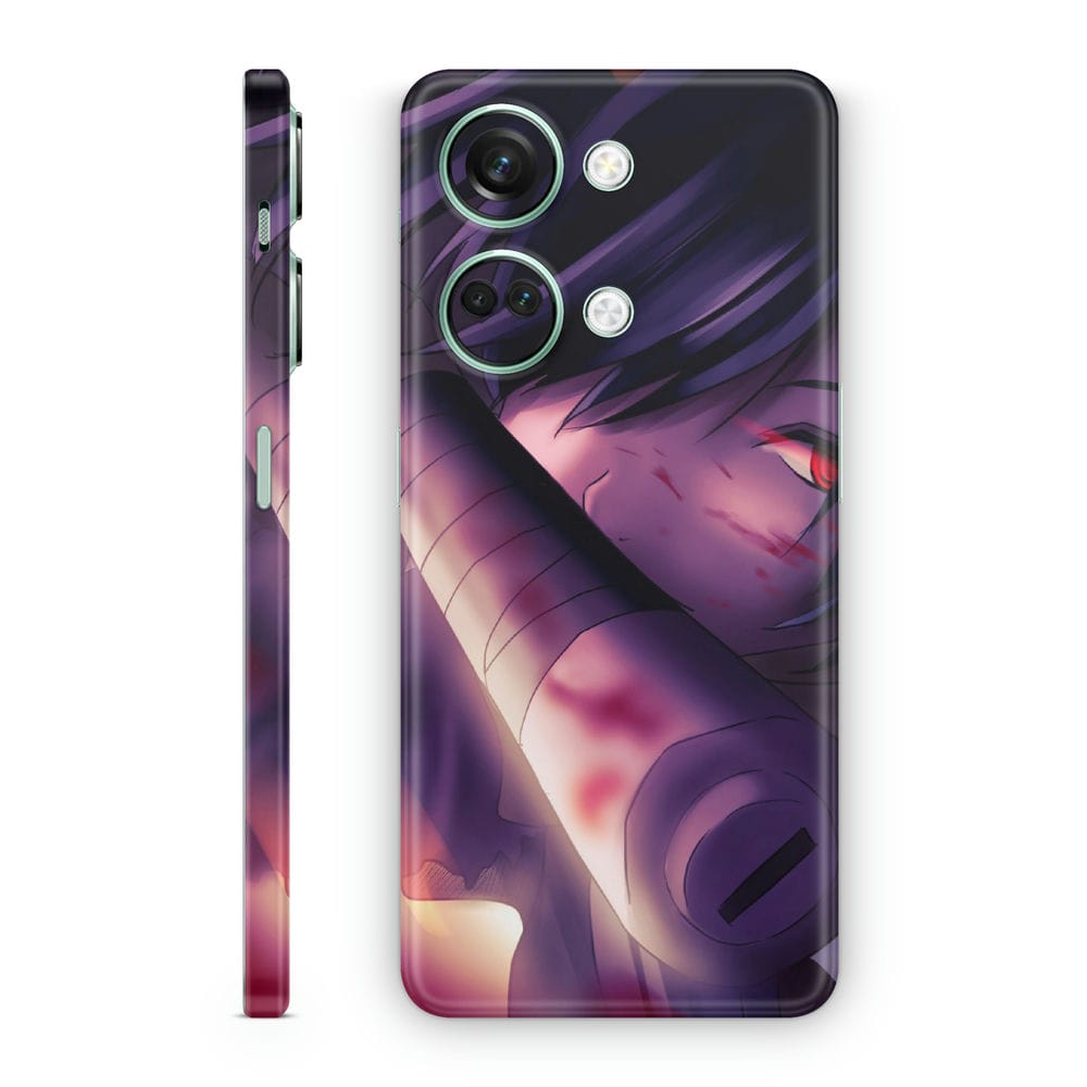 Mobile Skin Wrap Anime Sad Face : Protect Your Phone and Add a Touch of ...