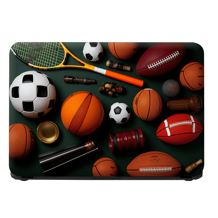 Laptop Skin - Collage of Diverse Sports