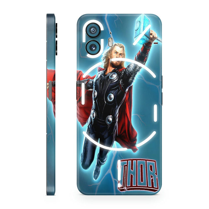 Mobile Skin Wrap - Thor Flying