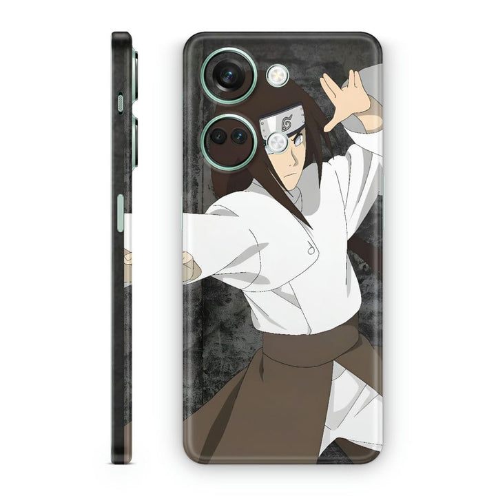 Mobile Skin Wrap - Anime Neji Hyuga Martial Arts Position