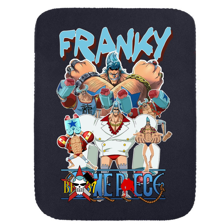 Printed Neoprene Reversible Laptop & Tablet Sleeve - One Piece Franky DS2