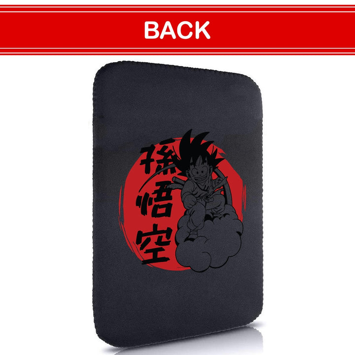 Printed Neoprene Reversible Laptop & Tablet Sleeve - Anime Dragon Ball DS28