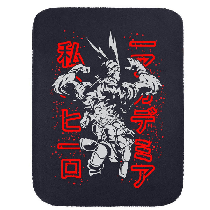 Printed Neoprene Reversible Laptop & Tablet Sleeve - Anime My Hero Academia DS01