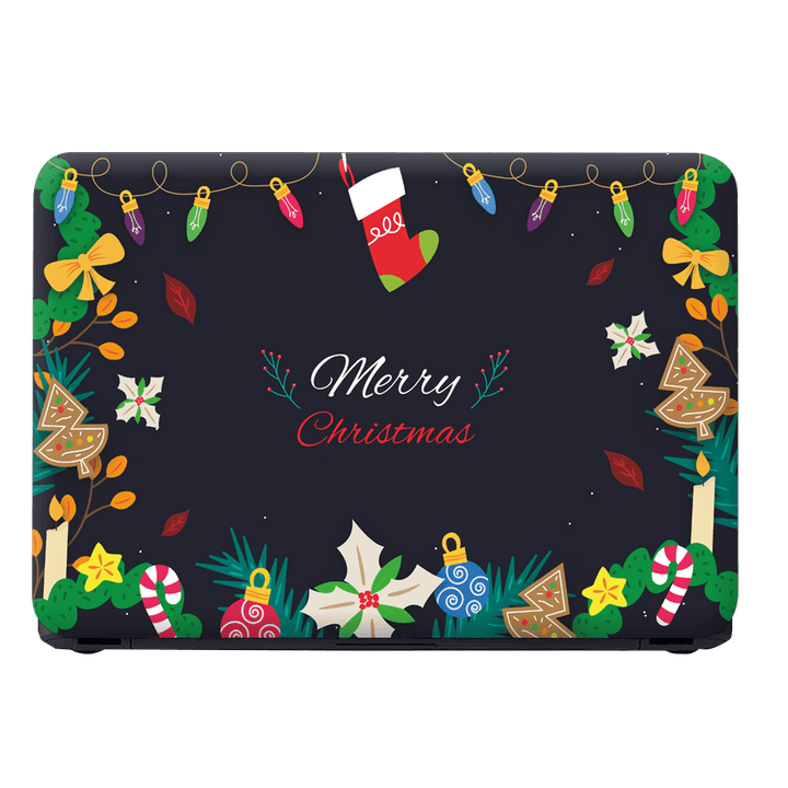 Laptop Skin - Christmas Concept in Hand Drawn