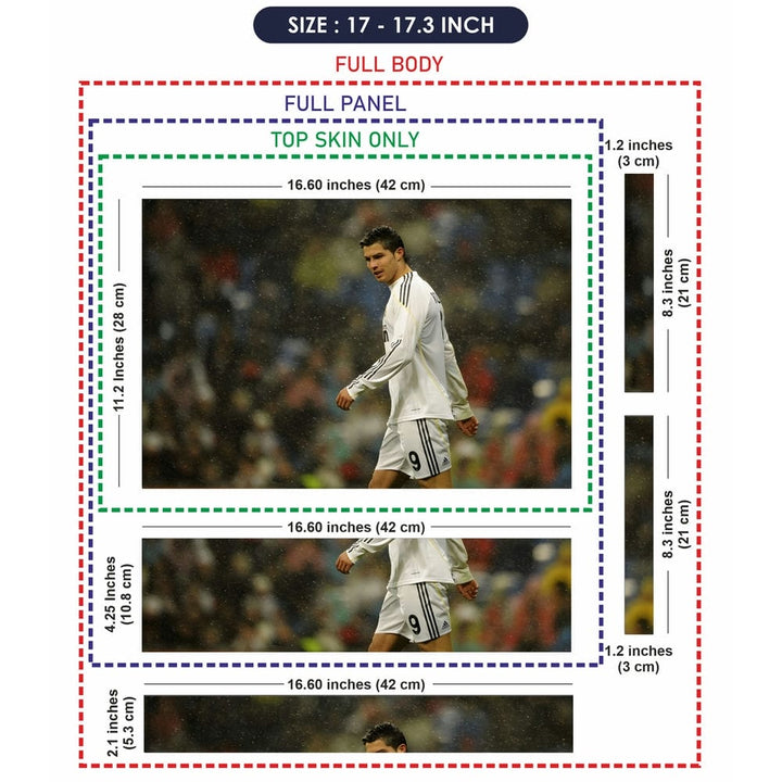 Laptop Skin - Cristiano Ronaldo CR7 DS22